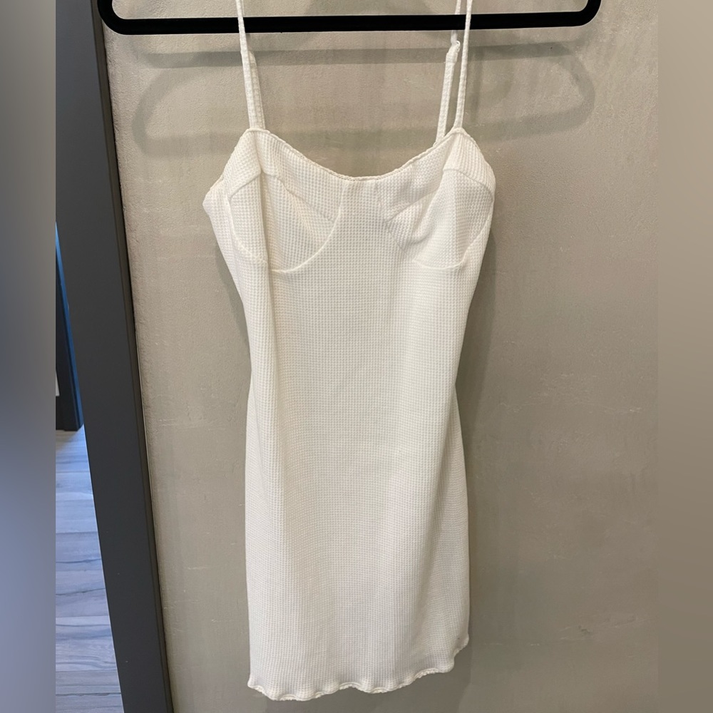 Majorelle white mini dress